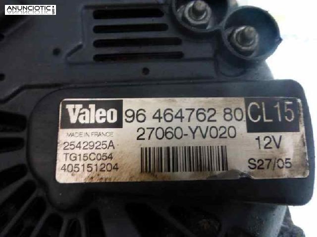 Alternador tipo 9646476280 de citroen -