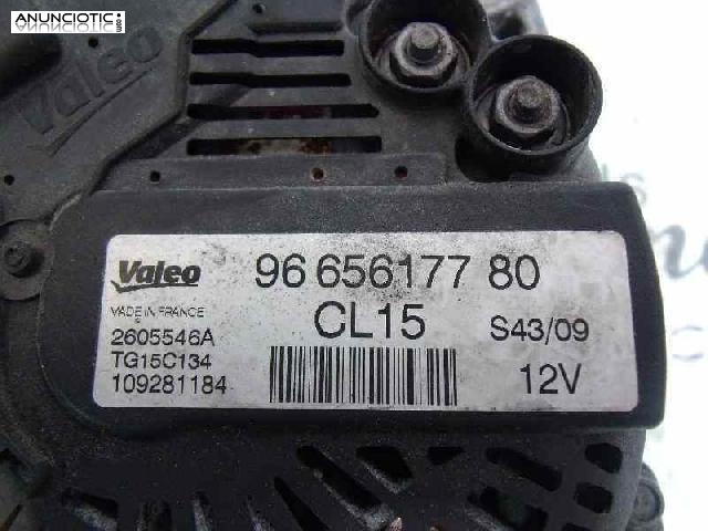 Alternador tipo 9665617780 de peugeot -