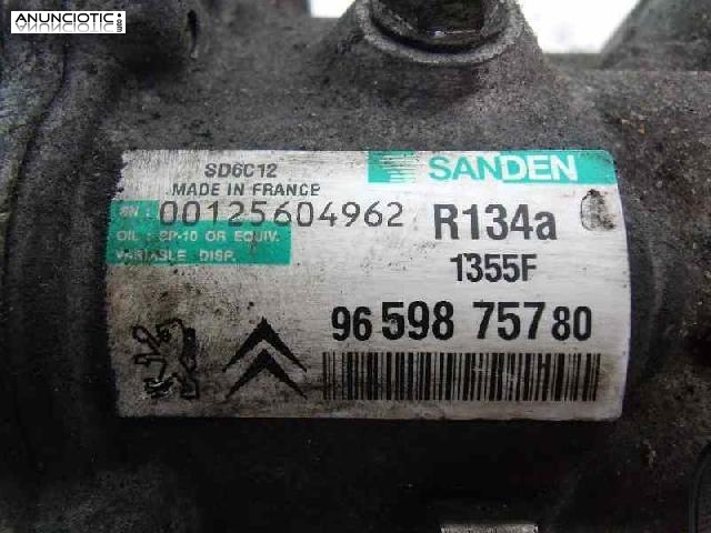 Compresor a/a tipo 648708 de citroen -