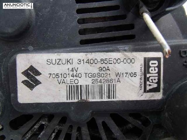 Alternador tipo 2542861a de suzuki -