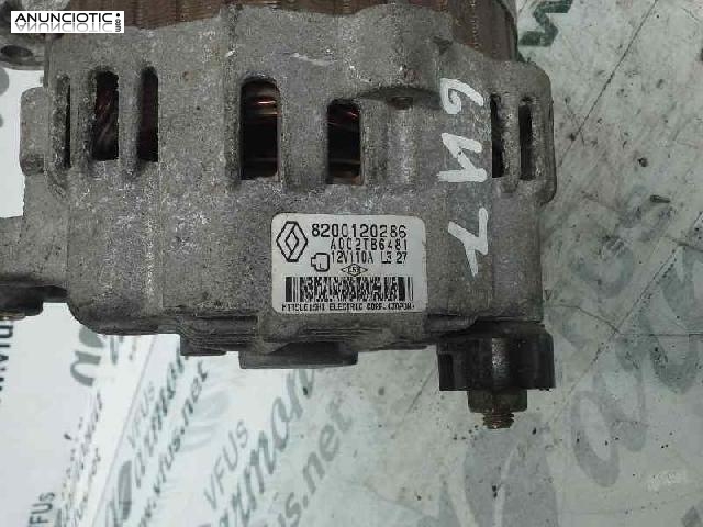 Alternador tipo 8200120286 de nissan -