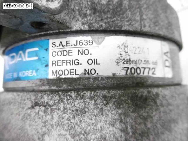 Compresor a/a tipo 042241 de daewoo -