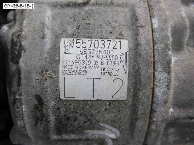 Compresor a/a tipo 55703721 de opel -