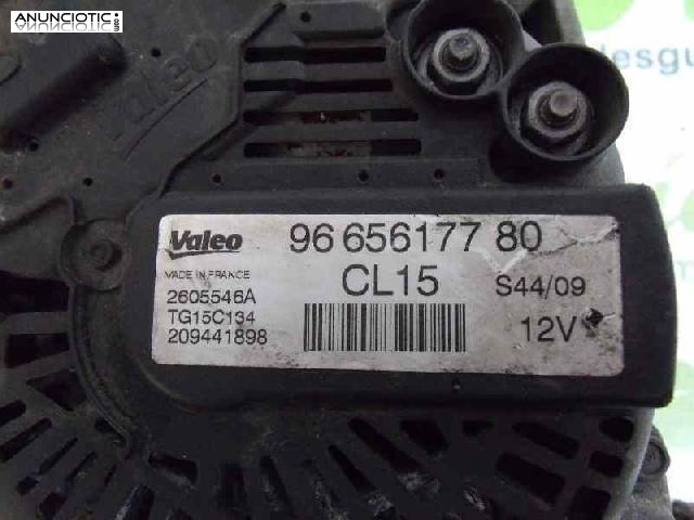 Alternador tipo 2605546a de citroen - c3