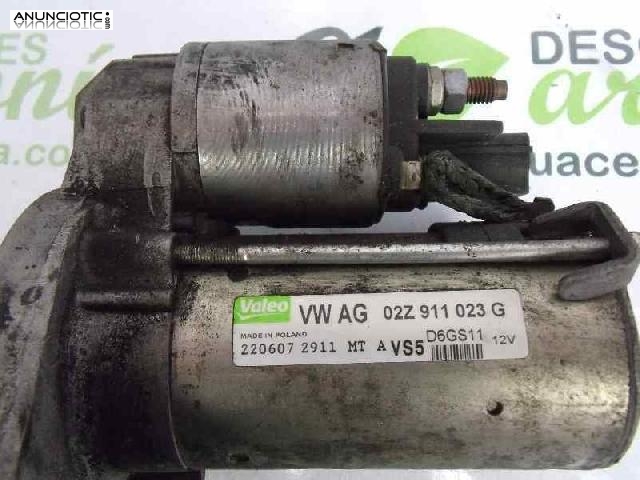 Motor arranque tipo 02z911023g de