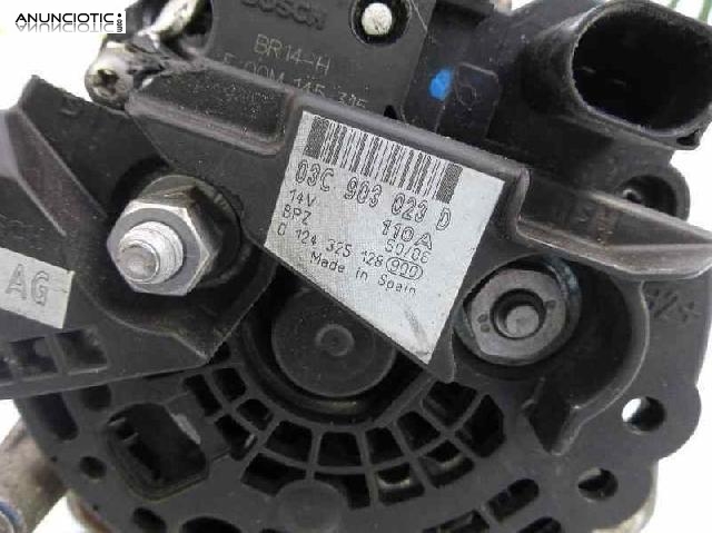 Alternador tipo 03c903023d de volkswagen