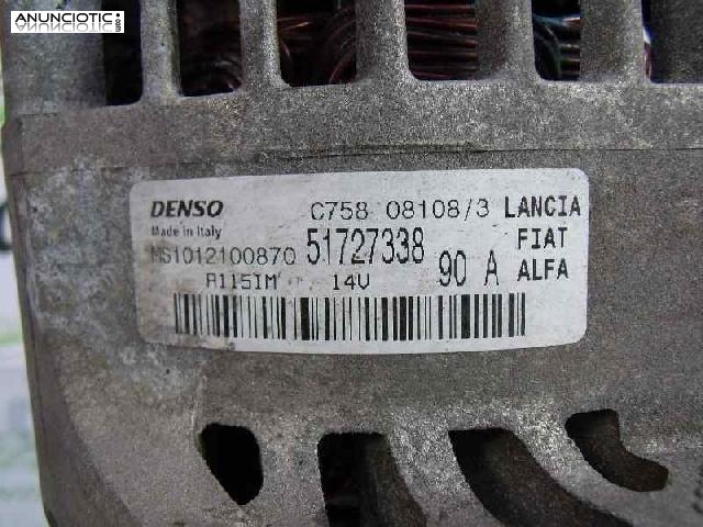 Alternador tipo 51727338 de fiat - bravo