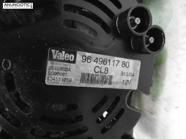 Alternador tipo 9649611780 de citroen -