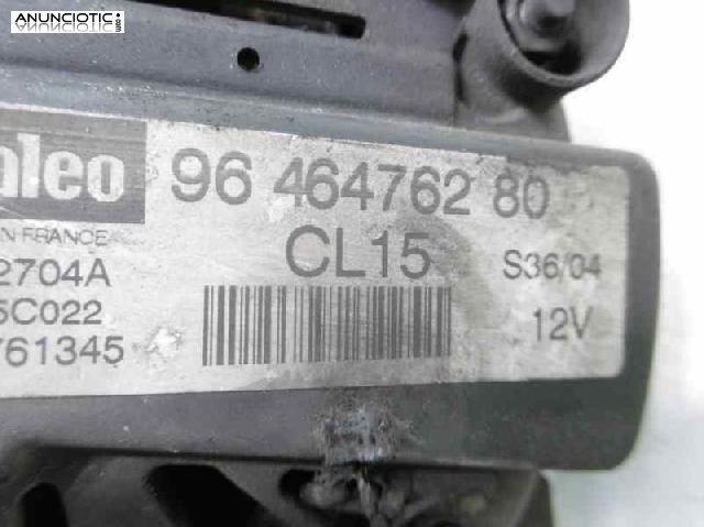 Alternador tipo 9646478280 de citroen -