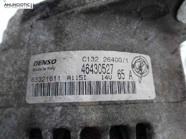 Alternador tipo 46430527 de fiat - punto