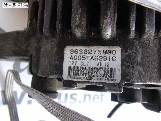 Alternador tipo a005ta6291c de citroen -