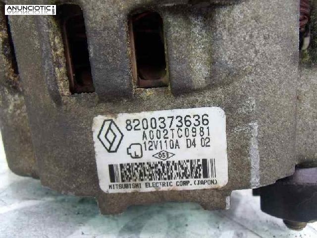 Alternador tipo 8200373636 de renault -