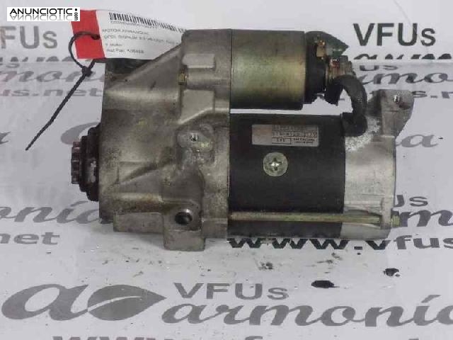 Motor arranque tipo 106828 de opel -