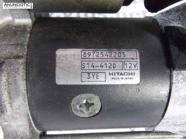 Motor arranque tipo 106828 de opel -