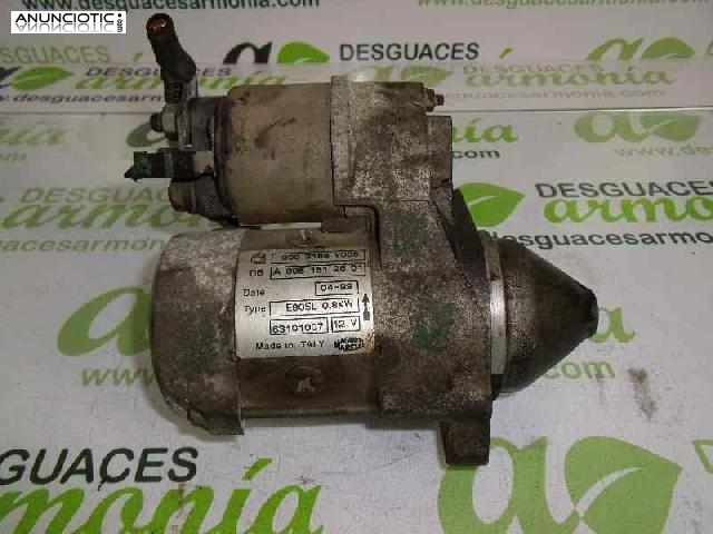 Motor arranque tipo 0051512601 de smart