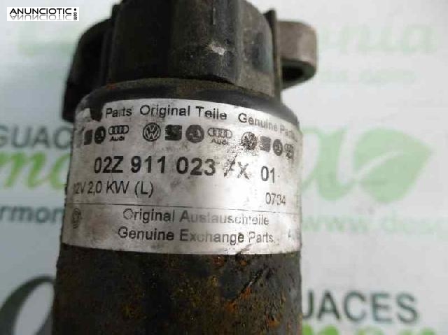 Motor arranque tipo 02z911023fx de skoda