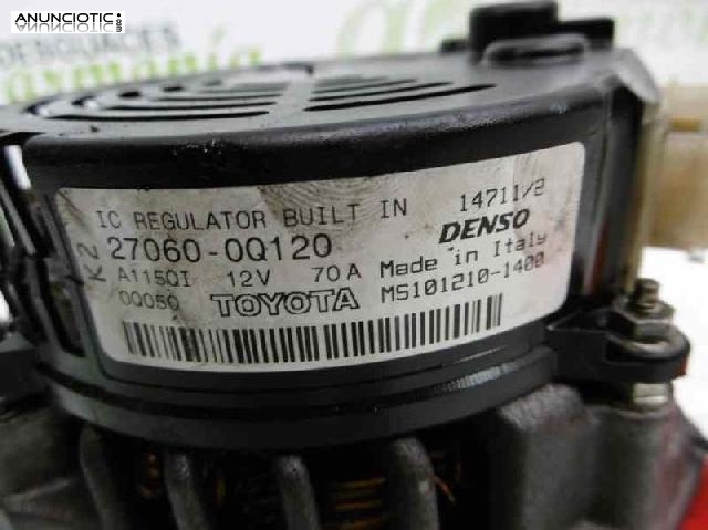 Alternador tipo 270600q120 de toyota -