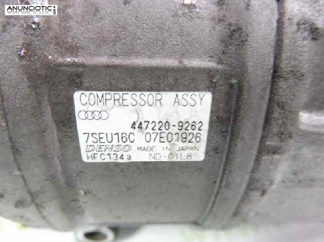 Compresor a/a tipo 4472209262 de audi -