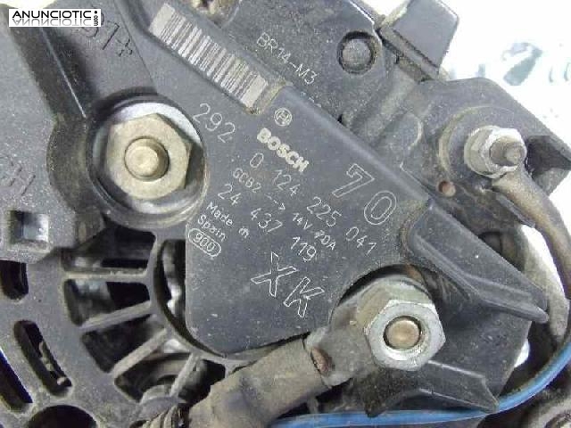 Alternador tipo 0124225041 de opel -