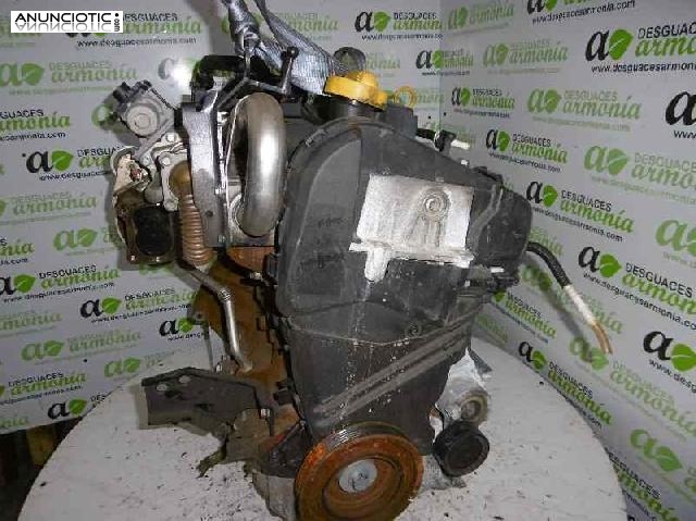 Motor completo tipo k9kt766 de renault -