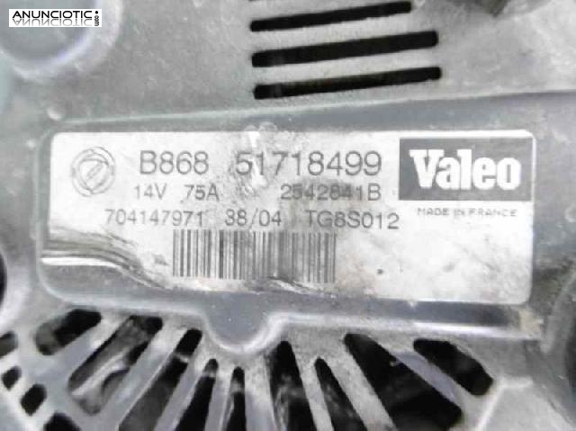 Alternador tipo 51718499 de lancia -