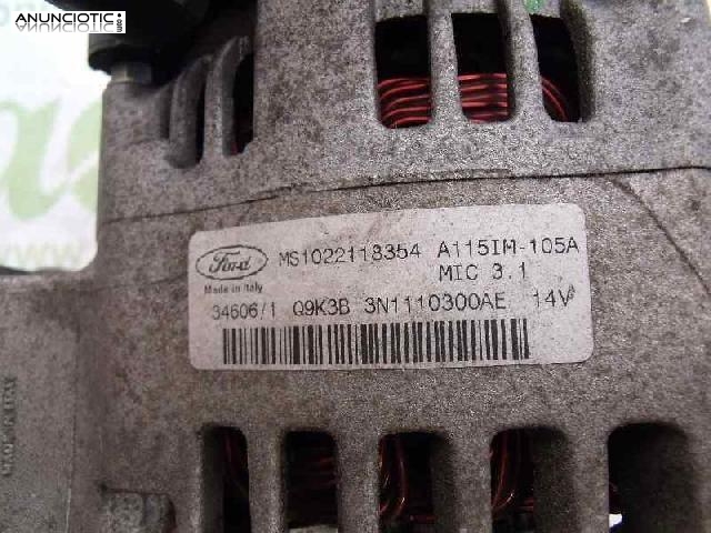 Alternador tipo 3n1110300ae de ford -