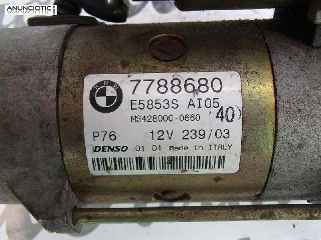 Motor arranque tipo 7788680 de bmw -