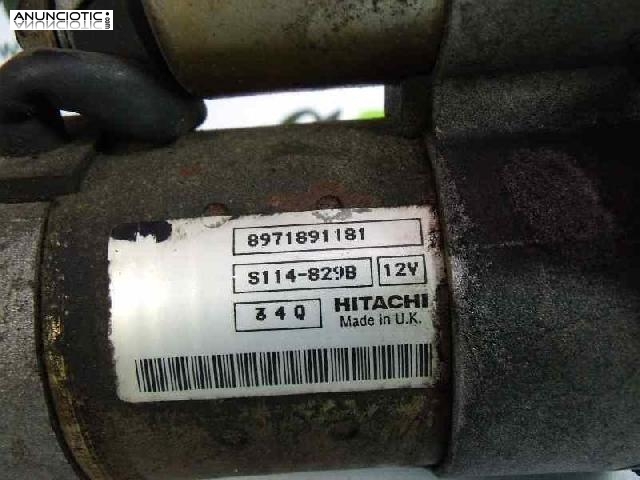 Motor arranque tipo 8971891181 de honda