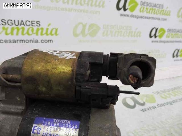 Motor arranque tipo 2810023020 de toyota