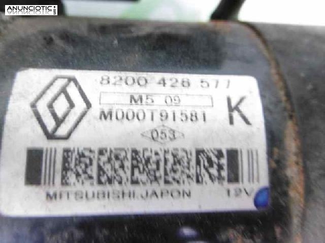 Motor arranque tipo 8200426577 de nissan