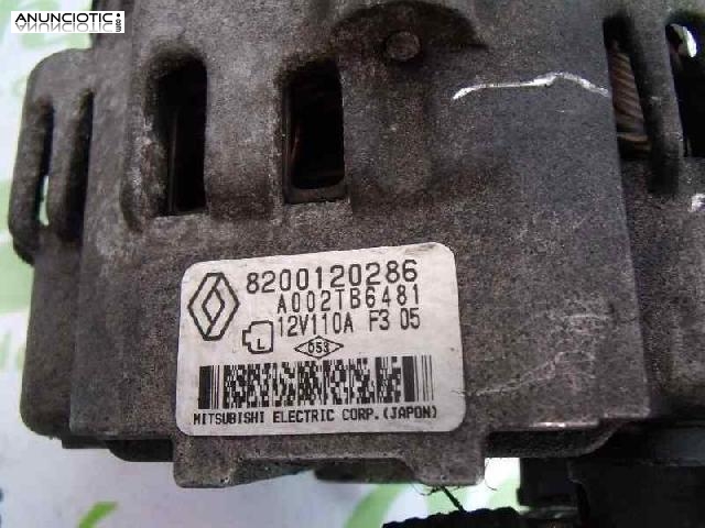 Alternador tipo 8200120286 de renault -