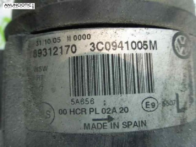 Faro izq. de volkswagen - passat