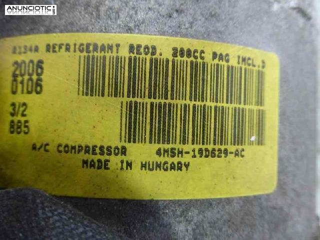 Compresor a/a tipo 4m5h-19d629-ac de