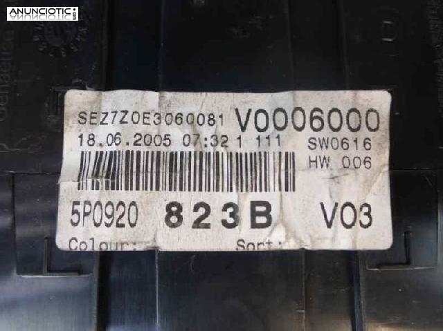 Cuadro instrumentos tipo 5p0920823b de