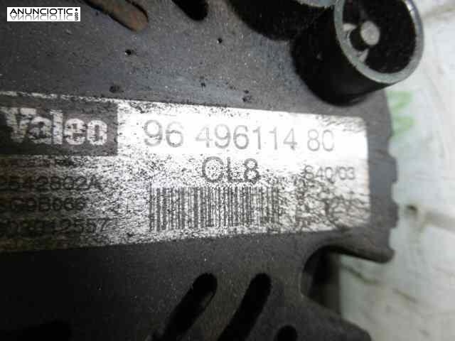 Alternador tipo 9649611480 de peugeot -