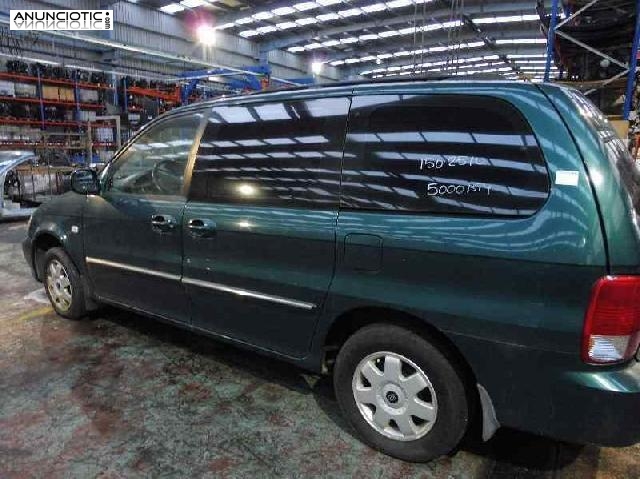 Paragolpes tra. de kia - carnival