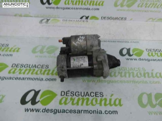 Motor arranque tipo 281000d090 de toyota