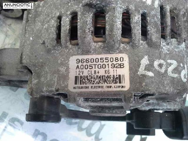 Alternador tipo 9660055080 de peugeot -