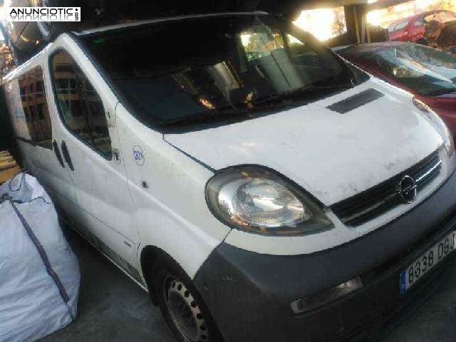 Despiece opel vivaro combi 2.7t corto