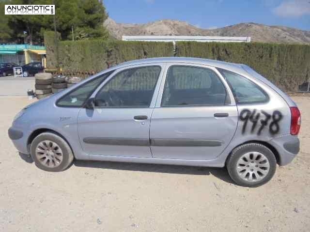 Despiece 9478 citroen xsara picasso 2001