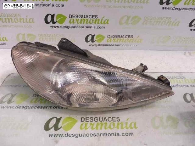 Faro der. de peugeot - 206