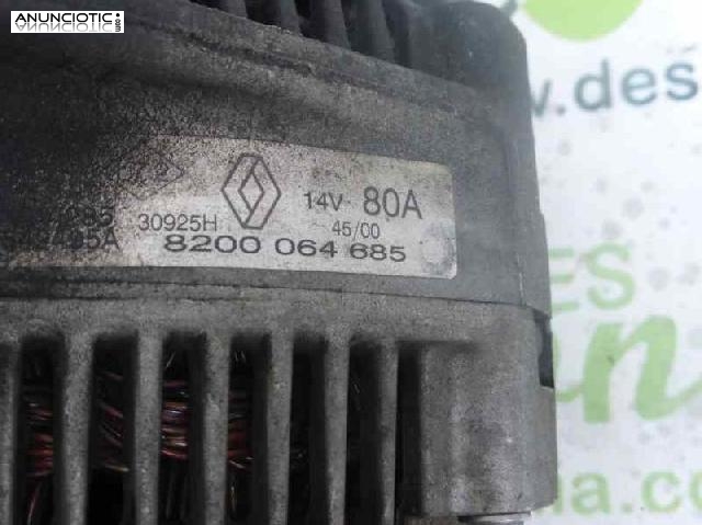 Alternador tipo 8200064685 de renault -