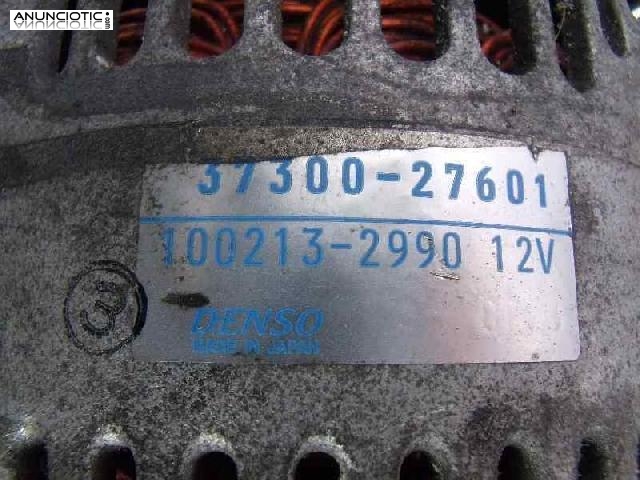 Alternador tipo 3730027601 de hyundai -