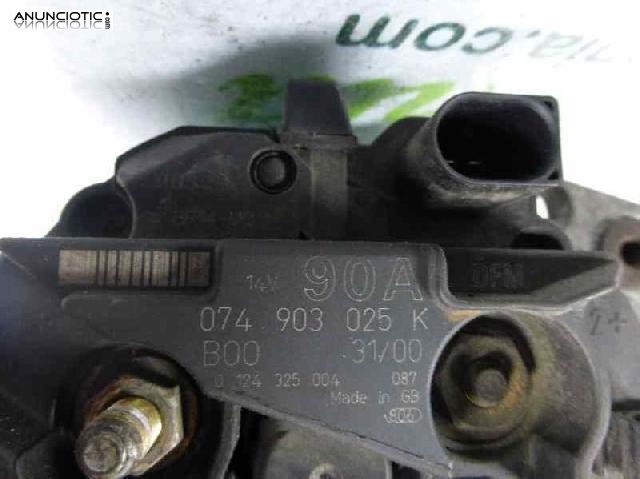 Alternador tipo 074903025k de volkswagen