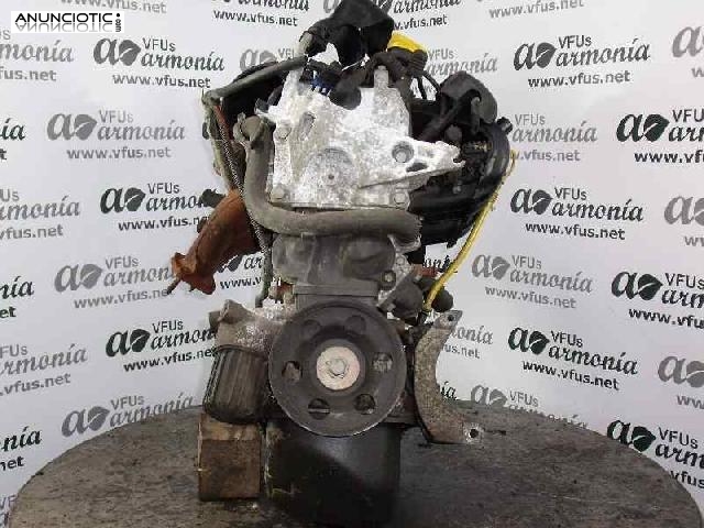 Motor completo tipo d7fg726 de renault -