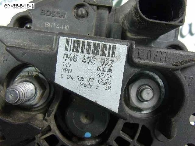 Alternador tipo 045903023c de seat -