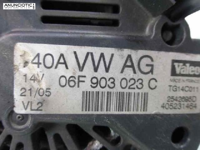 Alternador tipo 06f903023c de skoda -