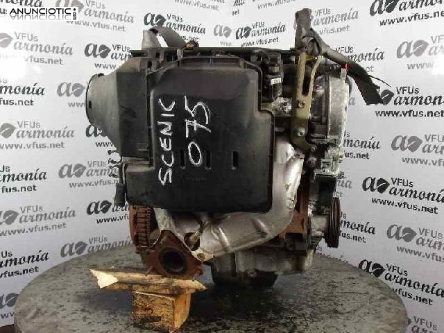 Motor completo tipo k4ma7 de renault -