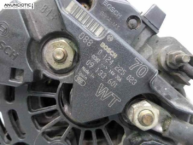 Alternador tipo 09133601 de opel - astra 