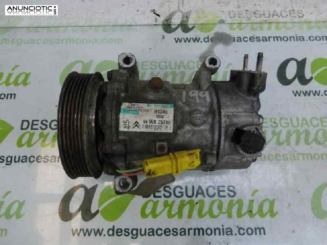 Compresor a/a tipo 9659875780 de peugeot